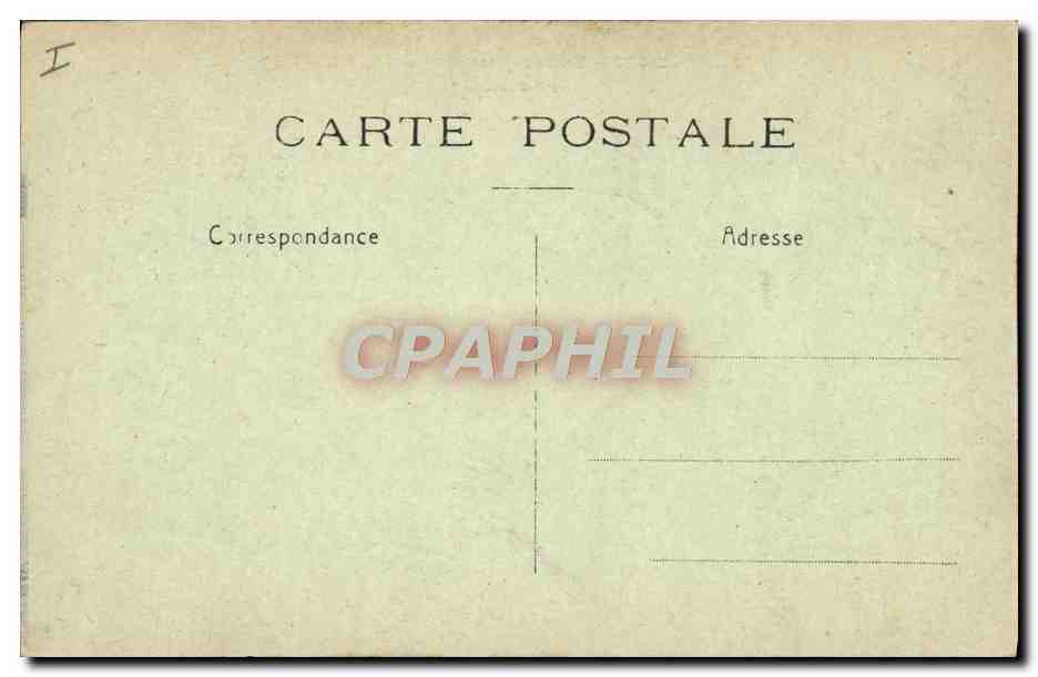 Berry-au-Bac — Lage des Ortsnamens "Choléra" — Cuzinier, Verlag, Petins — Rückseite
