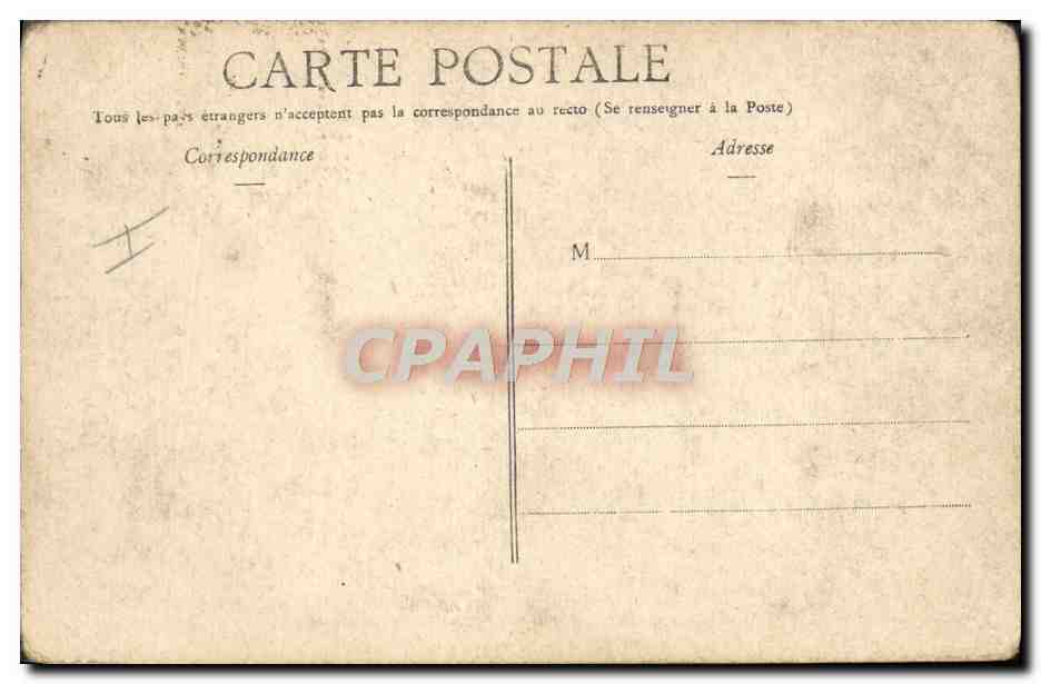 CPA Militaria Foret D'Argonne Poste D'Observation a 200m des tranchees allemandes  — Rückseite