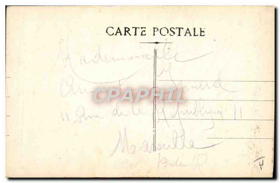 Pleureur de tranchée — Poème et illustration de soldats — Déposé sur le front Jean Bory et Charlec Douziech, sergents au 312ème Rgt Infanterie — Verso