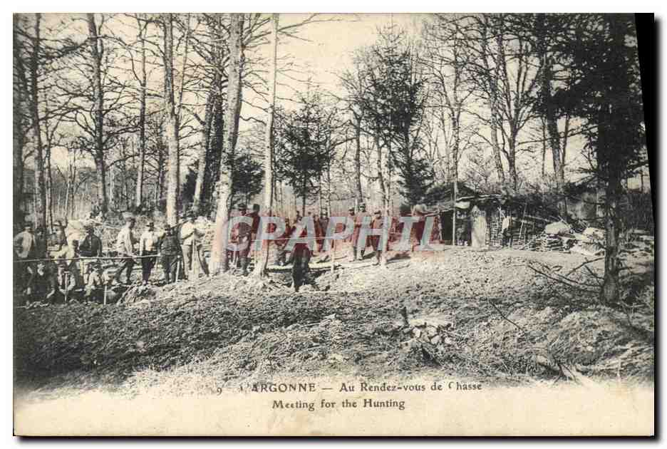 Argonne — Au Rendez-vous de Chasse — Meeting for the Hunting