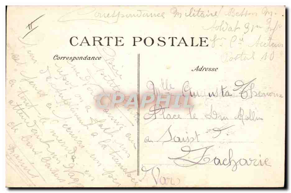 Argonne — Au Rendez-vous de Chasse — Meeting for the Hunting — Rückseite