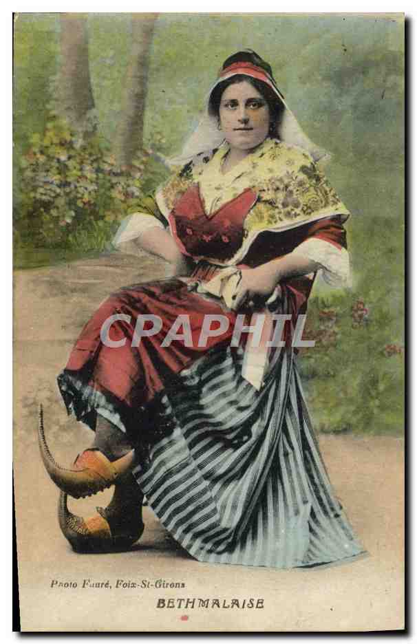 CPA Folklore Ariege Bethmalaise