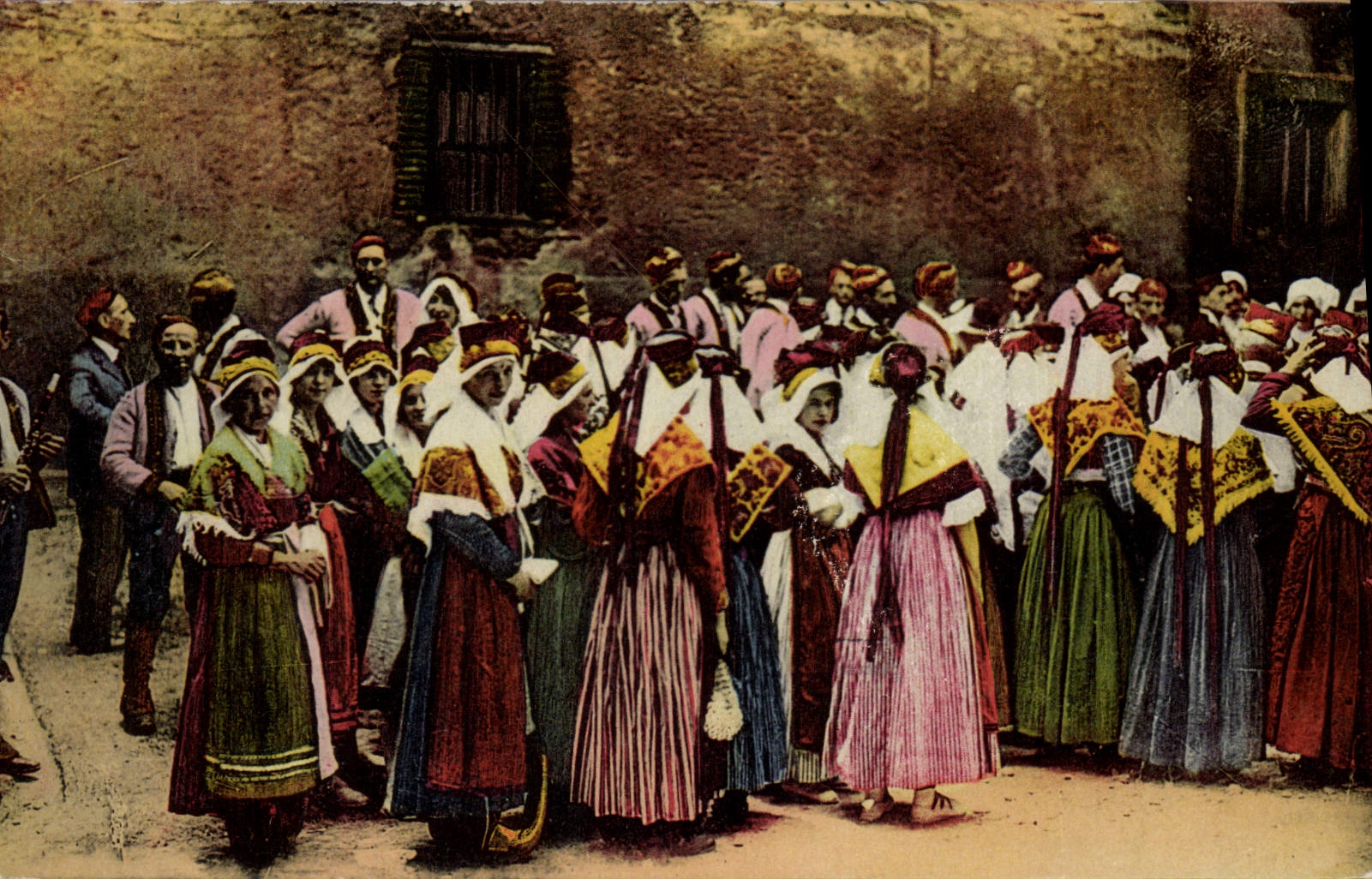 CPA Folklore Bethmalaises Ariege 
