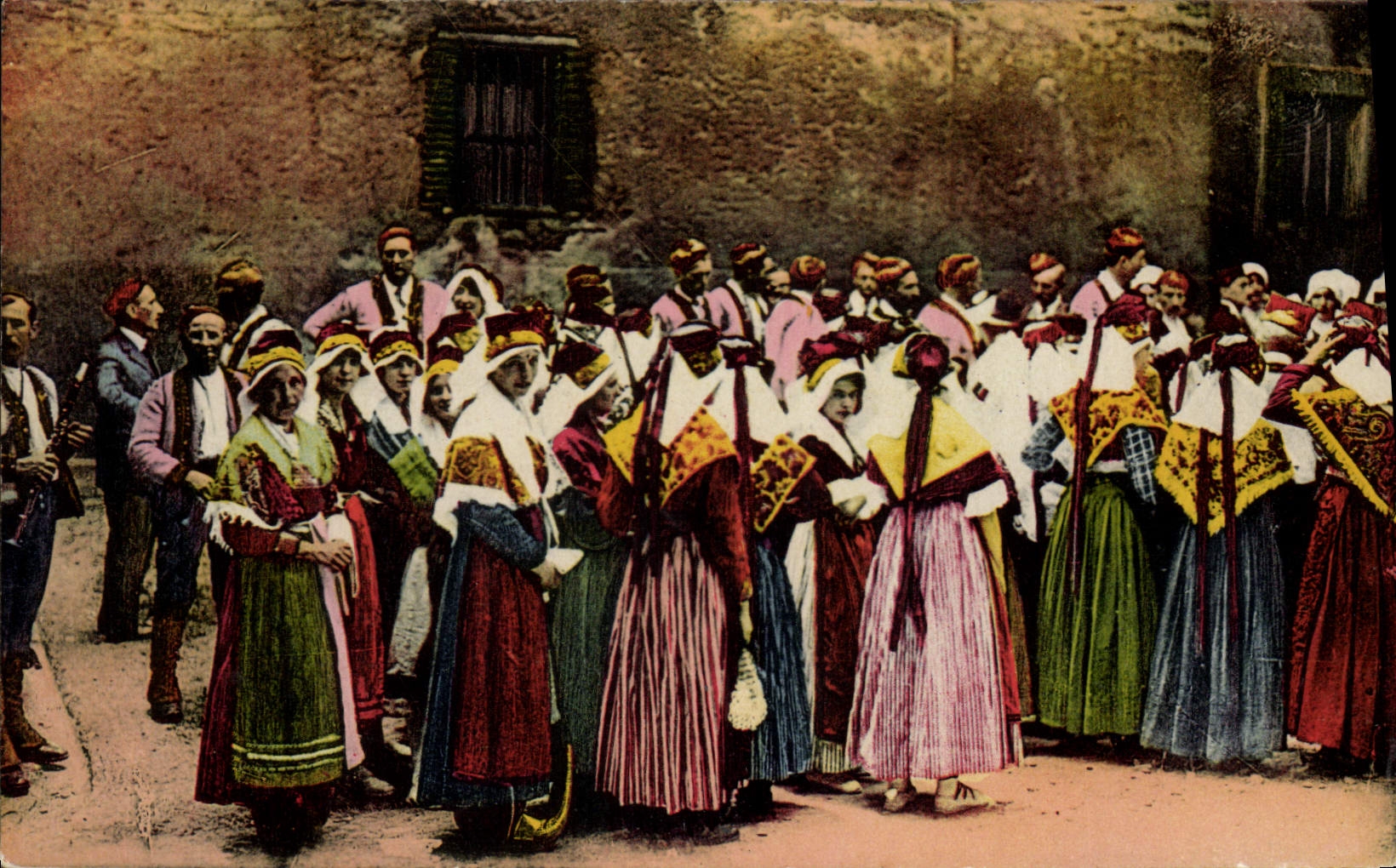 CPA Folklore Bethmalaises Ariege 