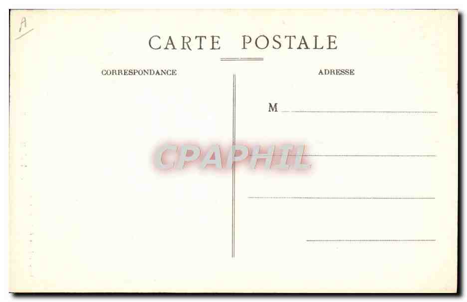 CPA Folklore Bethmalaise  — Verso