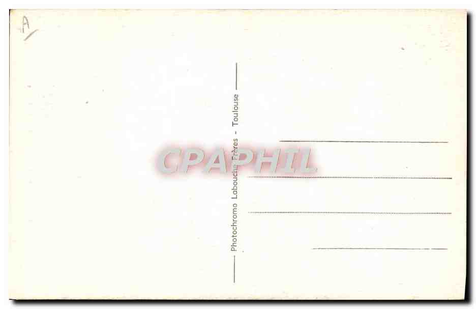 CPA Folklore Un couple de Bethmalais Ariege  — Verso