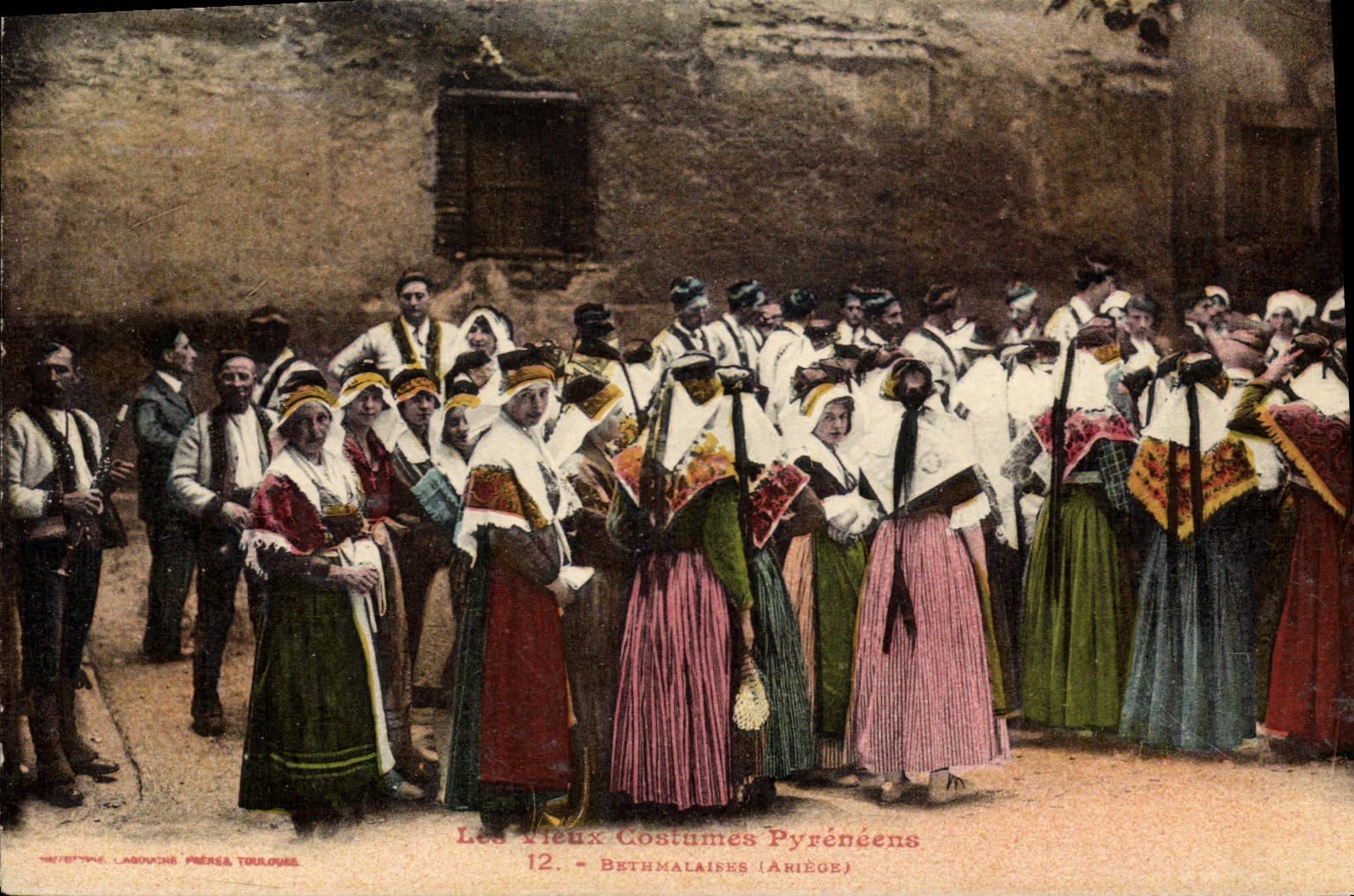 CPA Folklore Bethmalaises Ariege 