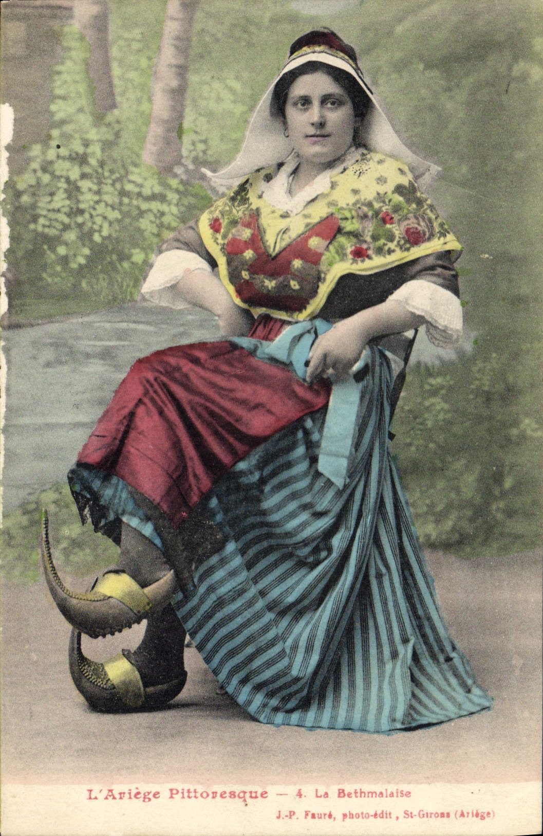 CPA Folklore Ariege La Bethmalaise
