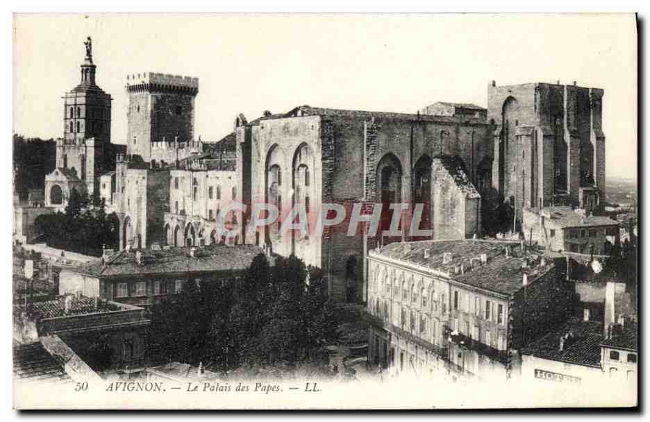 CPA Avignon Le Palais Des Papes