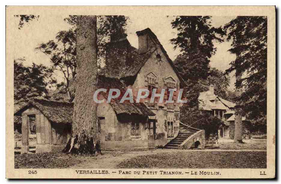 CPA Versailles Parc Du Petit Trianon Le Moulin