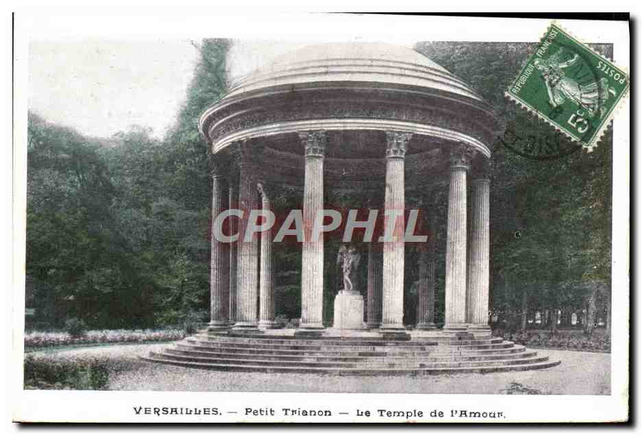 CPA Versailles Petit Trianon Le Temple De I'Amour