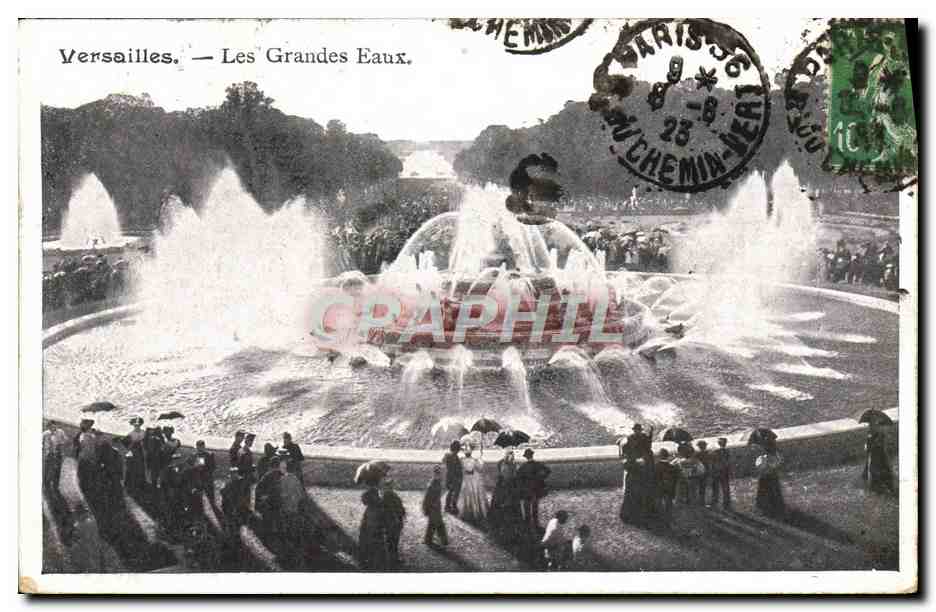 CPA Versailles Les Grandes Eaux