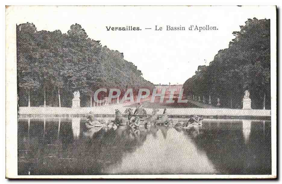 CPA Versailles Le Bassin D'Apollon