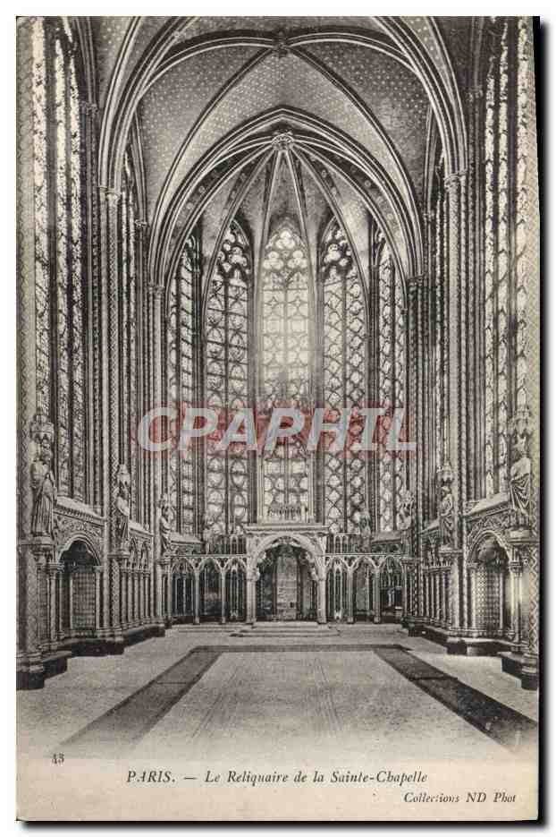 CPA Paris Le Reliquaire De la Sainte Chapelle