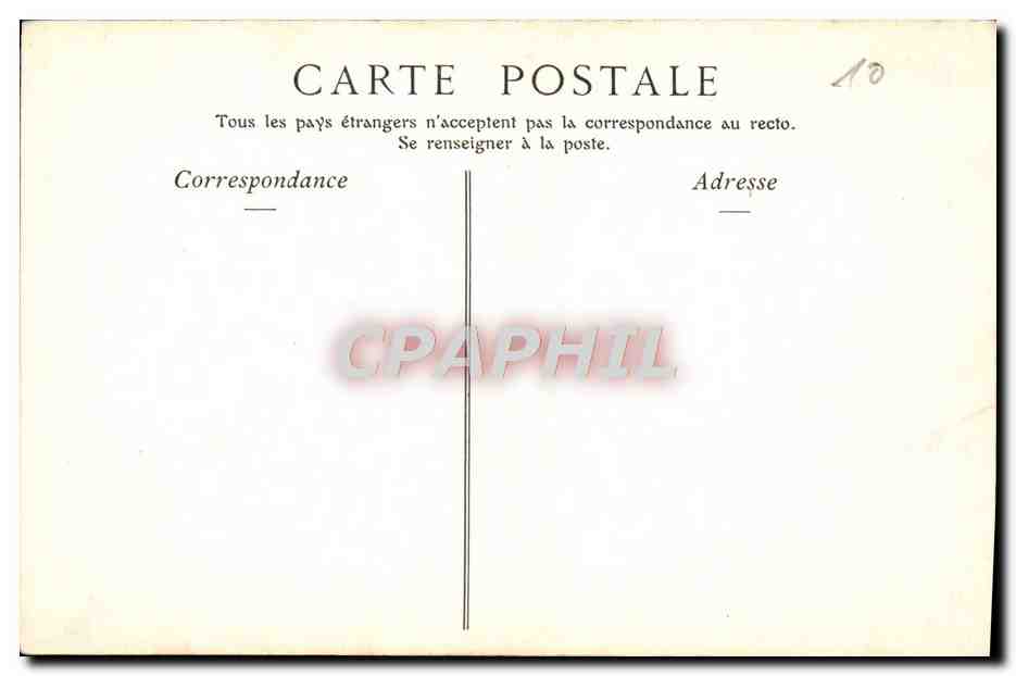 CPA Paris Le Reliquaire De la Sainte Chapelle — Rückseite