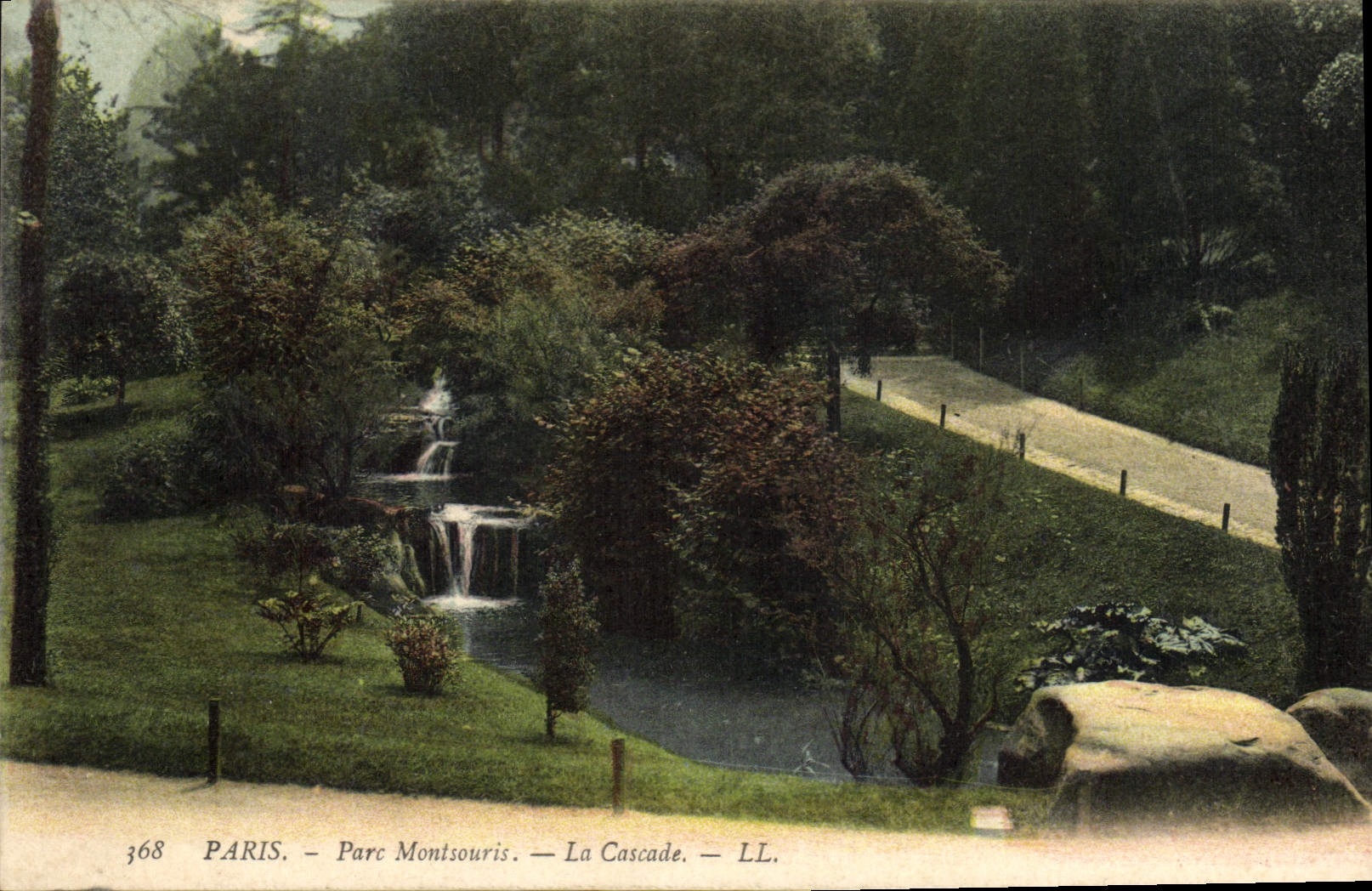 CPA Paris Parc Montsouris La Cascade
