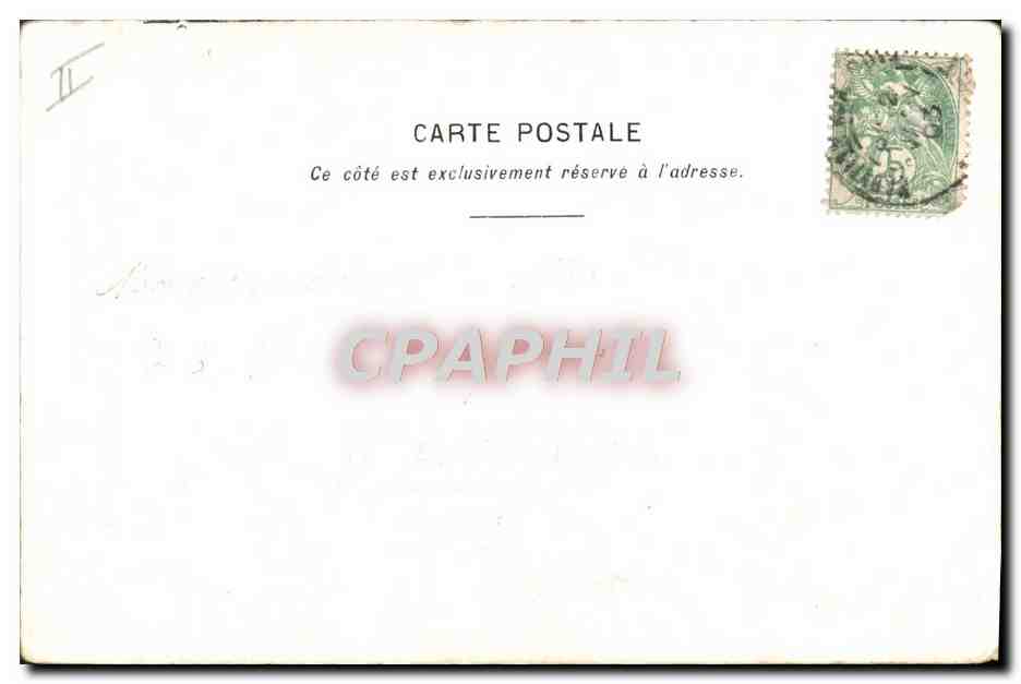 CPA Pape en souvenir de sa saintete Leon XIII — Rückseite