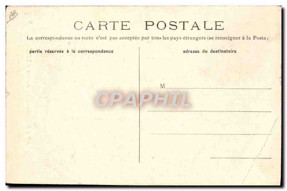 M. l'Archimandrite Arsène Attié — Recteur de l'Église Saint-Julien-le-Pauvre, PARIS — Verso