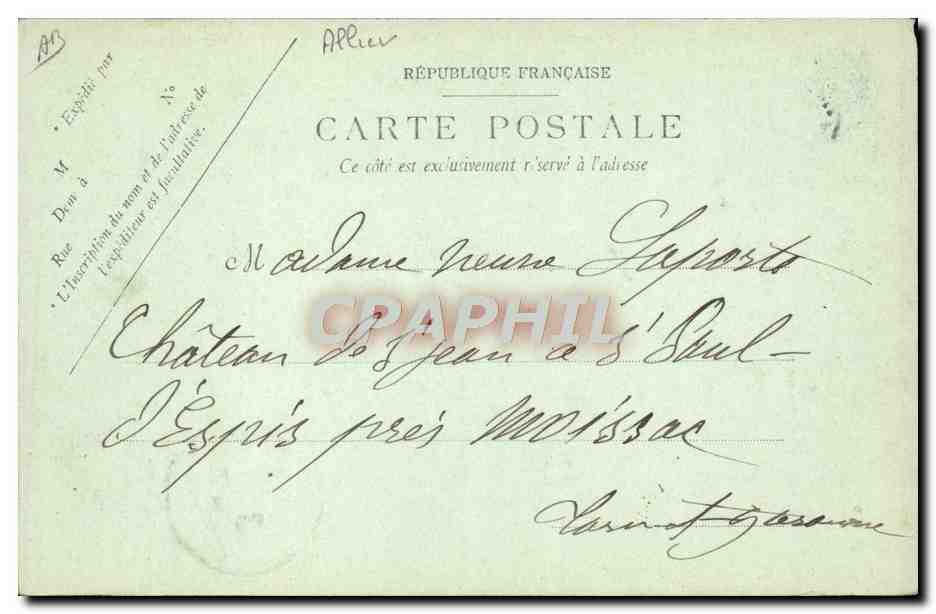 Vichy — La Source Chomel — LL. — Verso