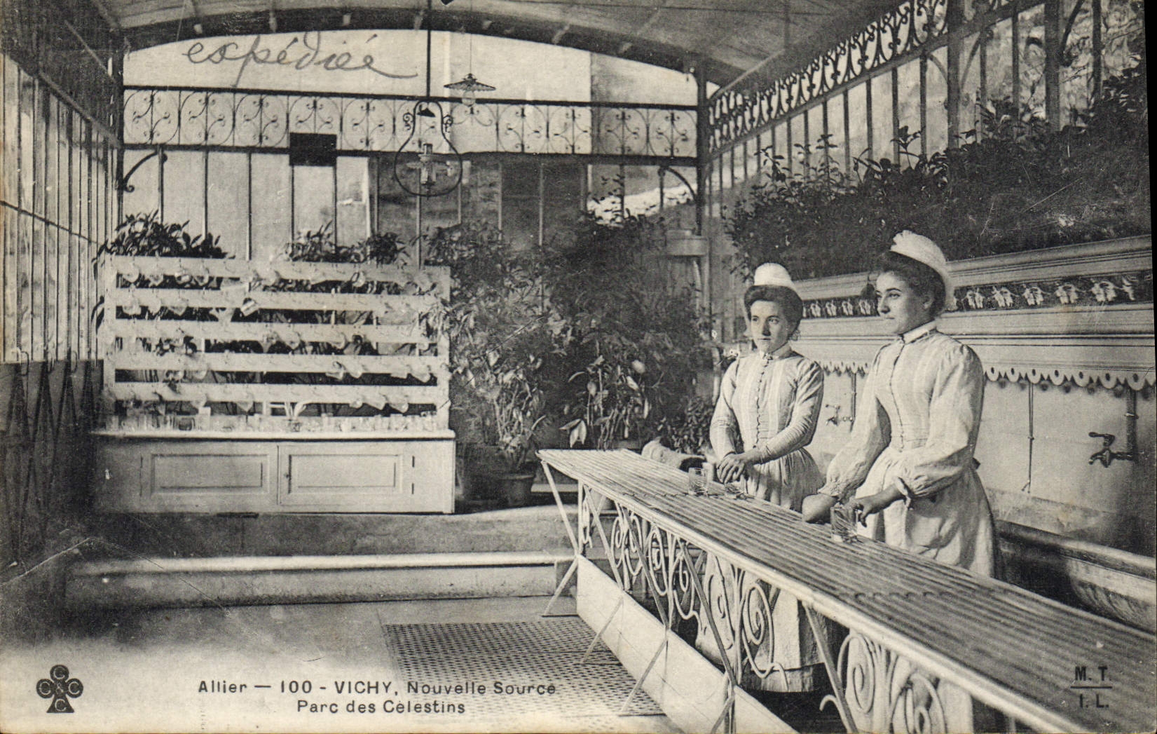 Allier — 100 - VICHY, Nouvelle Source — Parc des Celestins — M.T. I.L.
