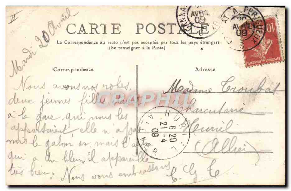 Allier — 100 - VICHY, Nouvelle Source — Parc des Celestins — M.T. I.L. — Achterkant