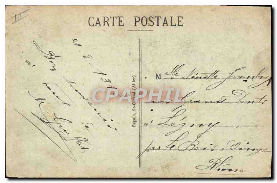 Vichy — Source des Célestins — éditeur Vichy, n° 553 — Rückseite