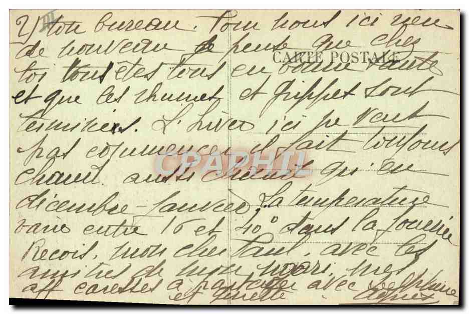 Anisirabé — Établissement Thermal et Grand Hôtel — fr. B.M. — Rückseite