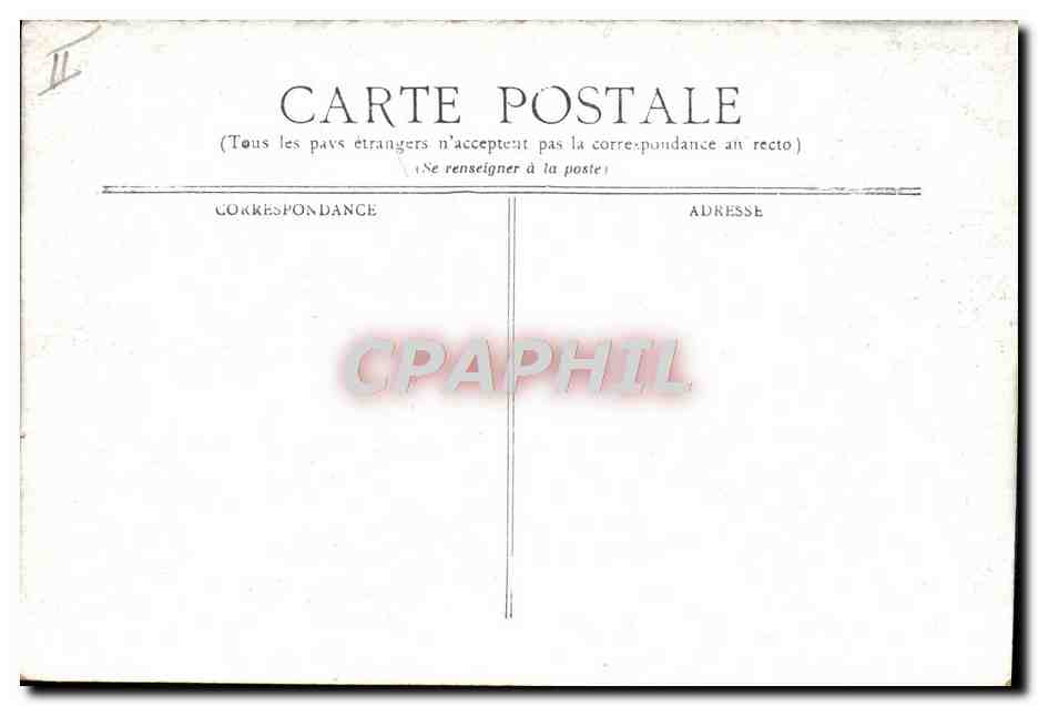 CPA Thermalisme Vichy Source Chomel — Rückseite