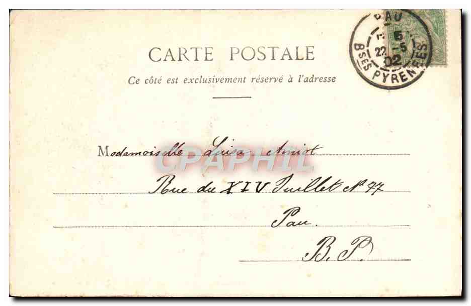 Femme Maître d'Armes — Les Femmes de l'Avenir — Phototypie A. Bergeret et Cie, Nancy — Reverso