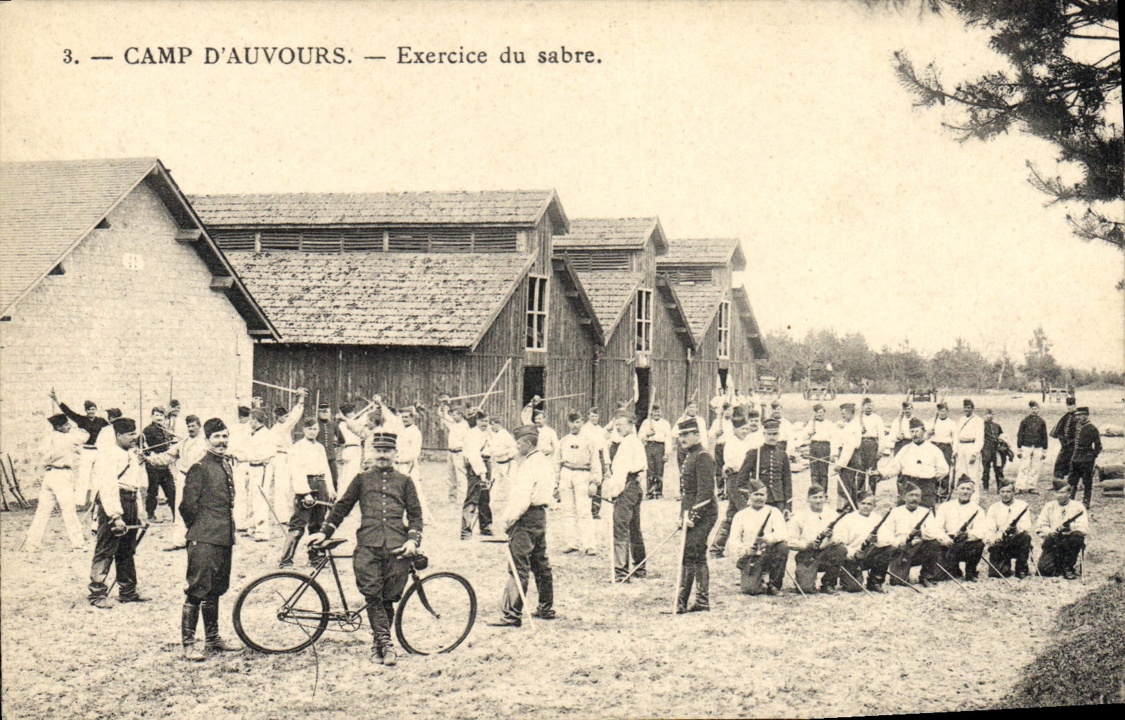 Camp d'Auvours — Exercice du sabre — Éditeur non identifié, n° de série 3