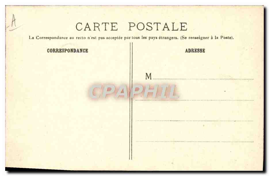Camp d'Auvours — Exercice du sabre — Éditeur non identifié, n° de série 3 — Verso