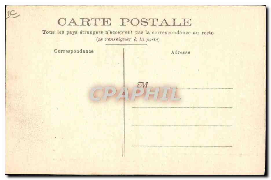 Enseignement de la lance contre le sabre — Saumur (M.-et-L.) — Fr. Voglcker, phot. — n° 104 — Verso