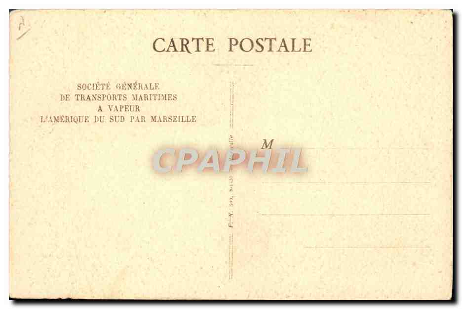 CPA Bateau Paquebot SGTM Salle a manger 3eme classe — Reverso