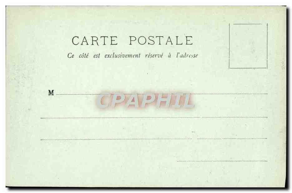 A Bord d'un Transatlantique — La Chambre du Capitaine — LL. — N° 21 — Reverso
