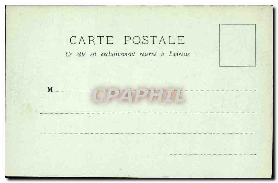 CPA Bateau Paquebot Transatlantique Sur le grand escalier — Verso