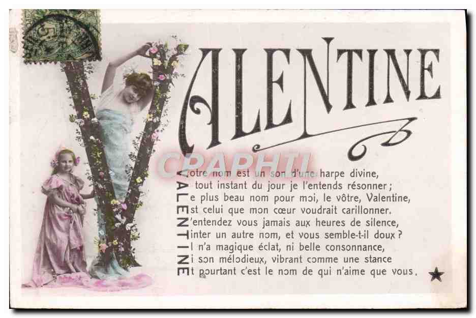 CPA Prenom Valentine 