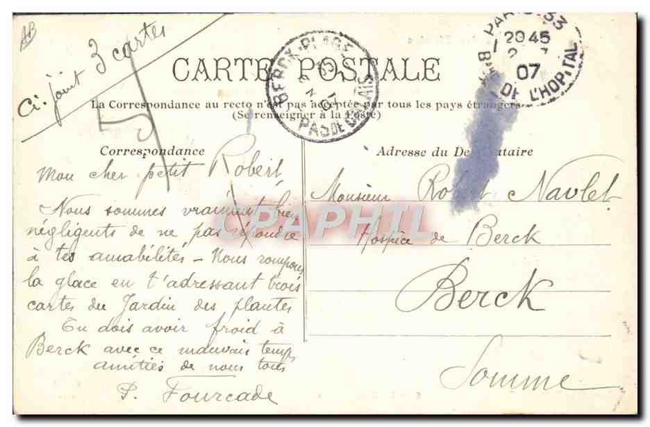 Jardin des Plantes — Dromadaire — Éditeur anonyme, n°9 — Verso