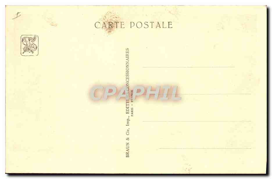 CPA Zoo Paris Exposition coloniale internationale 1931 Jardin zoologique Le plateau des lions — Rückseite