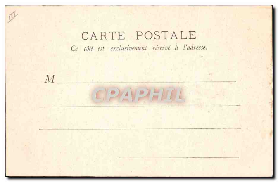 Musée - Galerie de Paléontologie — Paris — B.F., Paris, n°4 — Verso