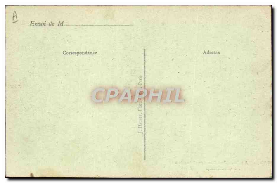 Paris - Jardin des Plantes - Le Chameau — J. H. — Verso