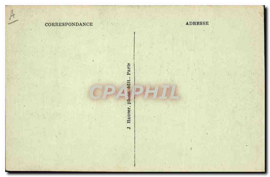 Sangliers — Jardin des Plantes — Paris (5e Arr.) — J. II. — Verso