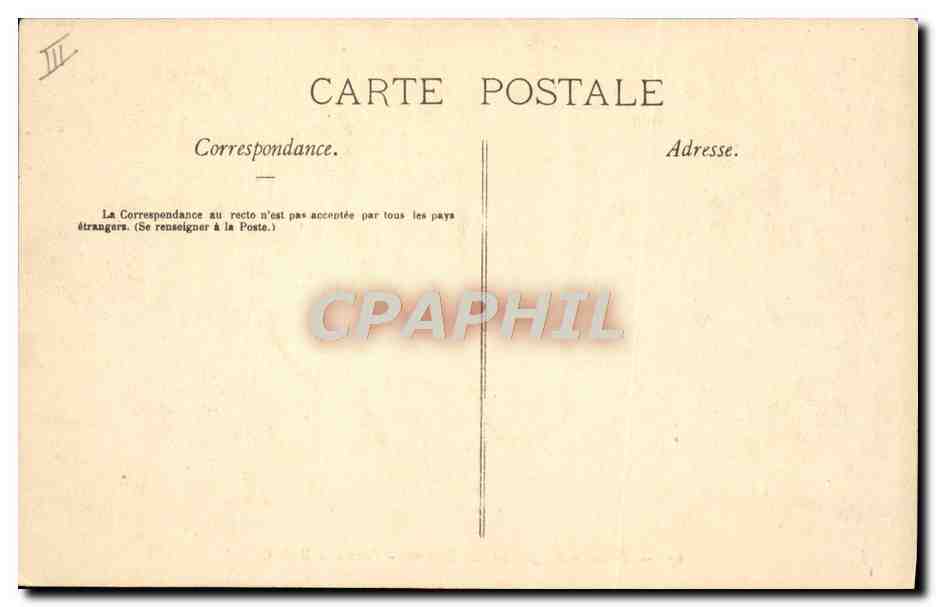 Paris — Jardin des Plantes — Parc aux Biches — éditeur non identifié, n° de série 60 — Verso