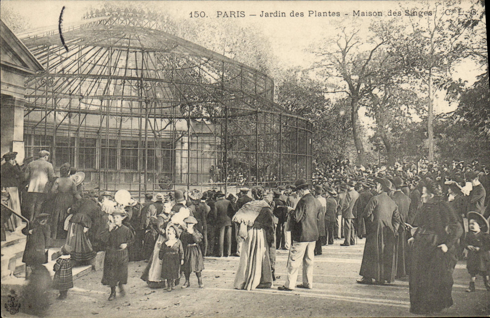 PARIS — Jardin des Plantes — Maison des Singes — C.L.G. — n°150