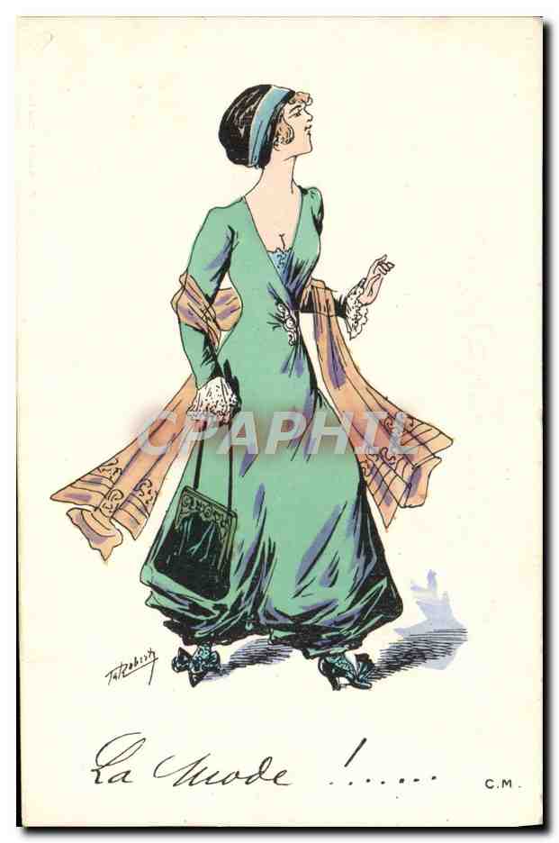 CPA Fantaisie Illustrateur Roberty La mode