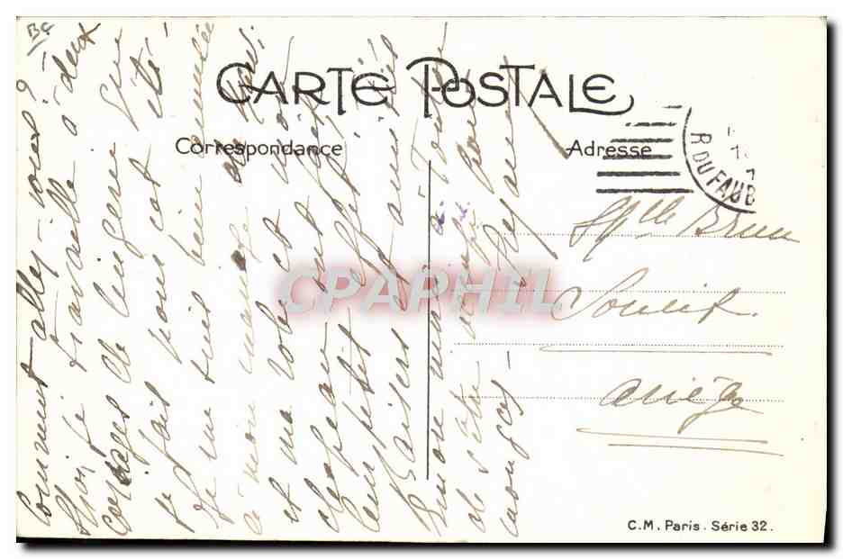 CPA Fantaisie Illustrateur Roberty La mode — Rückseite