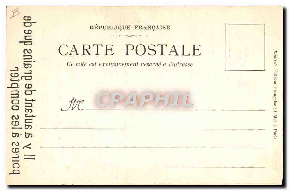 CPA Fantaisie Illustrateur Roberty Tresors et grain de ble Solution de la bouteille d'Or TOP — Rückseite