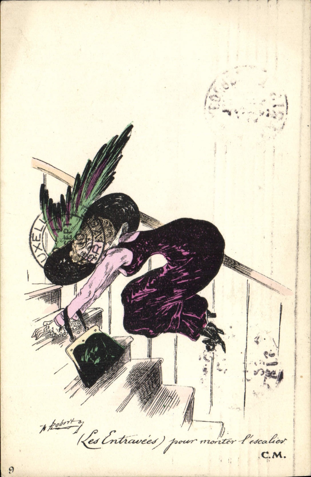 Les Entravées pour monter l'escalier — C.M. — JOREL Éditeur n°9