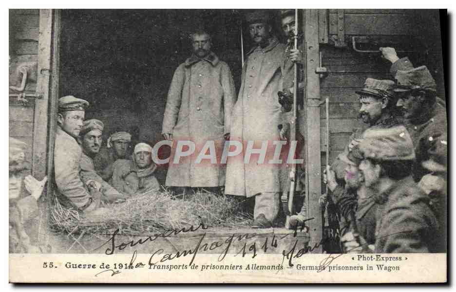 Transports de prisonniers Allemands — Phot-Express
