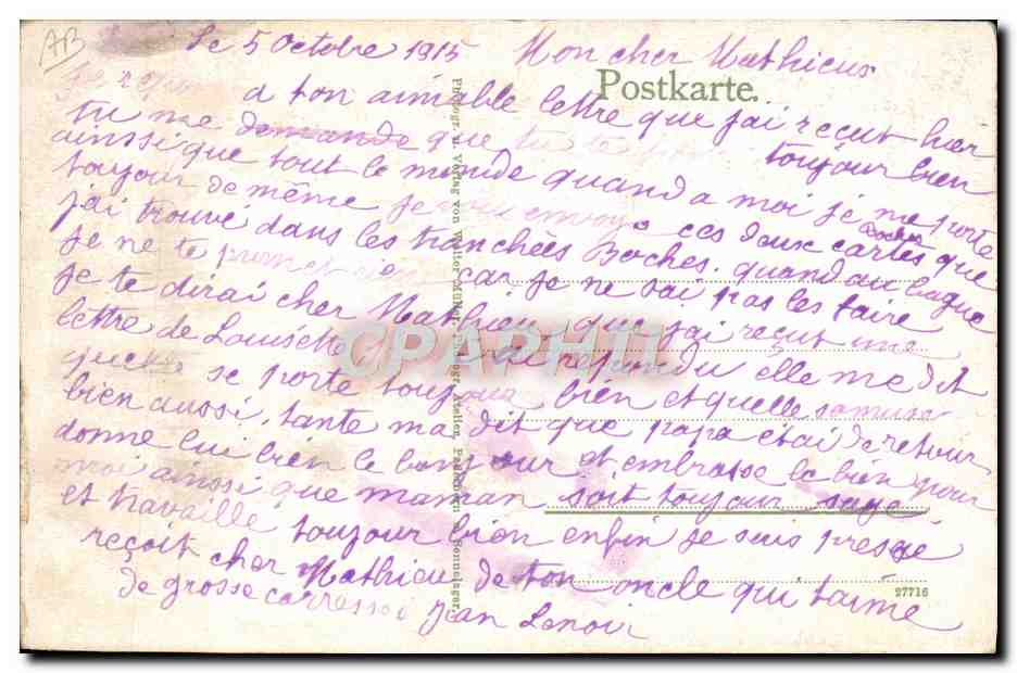 Prisonniers turcs dans un camp de prisonniers — Sennelager, 1914-15 — éditeur non visible — Reverso