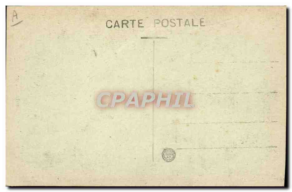 CPA Folklore Bethmalaise pres Castillon Ariege — Verso